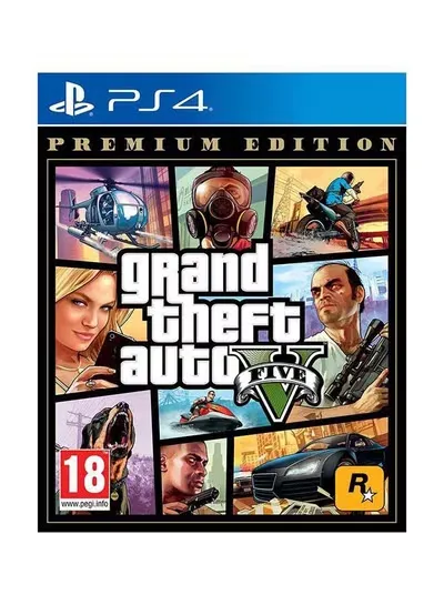 Grand Theft Auto V - (Intl Version) - Action &amp; Shooter - PS4_PS5